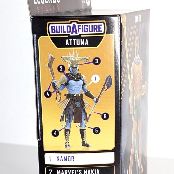 Marvel Legends NAMOR Black Panther Wakanda Forever 6-Inch Action Figure - Picture 6 of 6